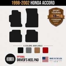 Avery Sport Touring Front Rear Floor Mats For 1998-2002 Honda Accord 2mb Avery Sport Touring Front Rear Floor Mats For 1998-2002 Honda Accord 2mb