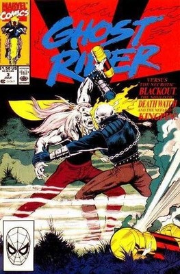 Ghost Rider (1990) #   3 (8.0-VF) Blackout, Deathwatch, Kingpin 1990