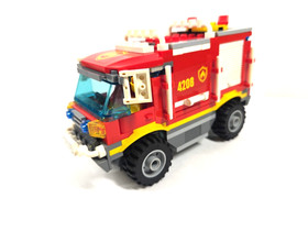LEGO City Snow Groomer, 4X4 Fire Truck, & Off-Road Fire Rescue 60222, 4208, 7942