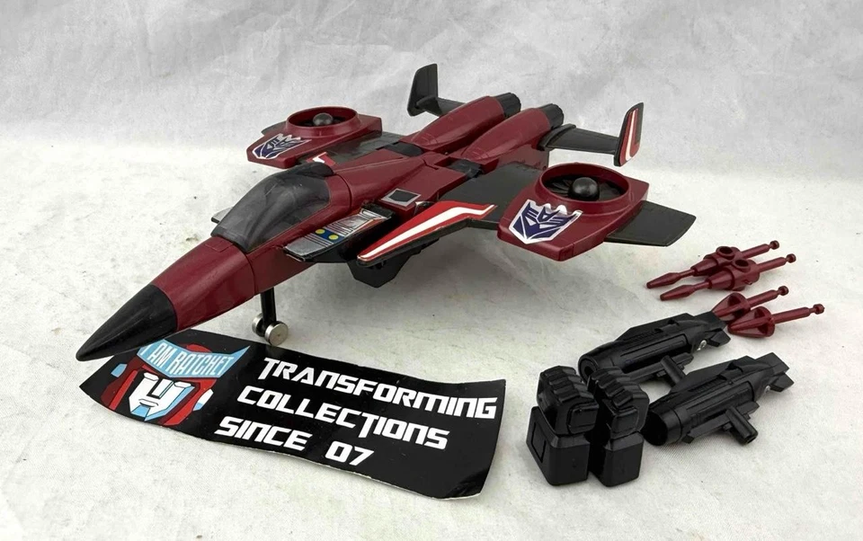 Transformers Original G1 1985 Seeker Jet Thrust Complete - Image 2 of 3