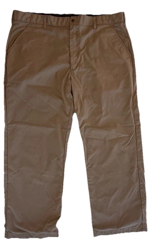 Vintage Orvis Activewear Mens Pants 42 Tan Fly Fishing Outdoor Mesh Pullover