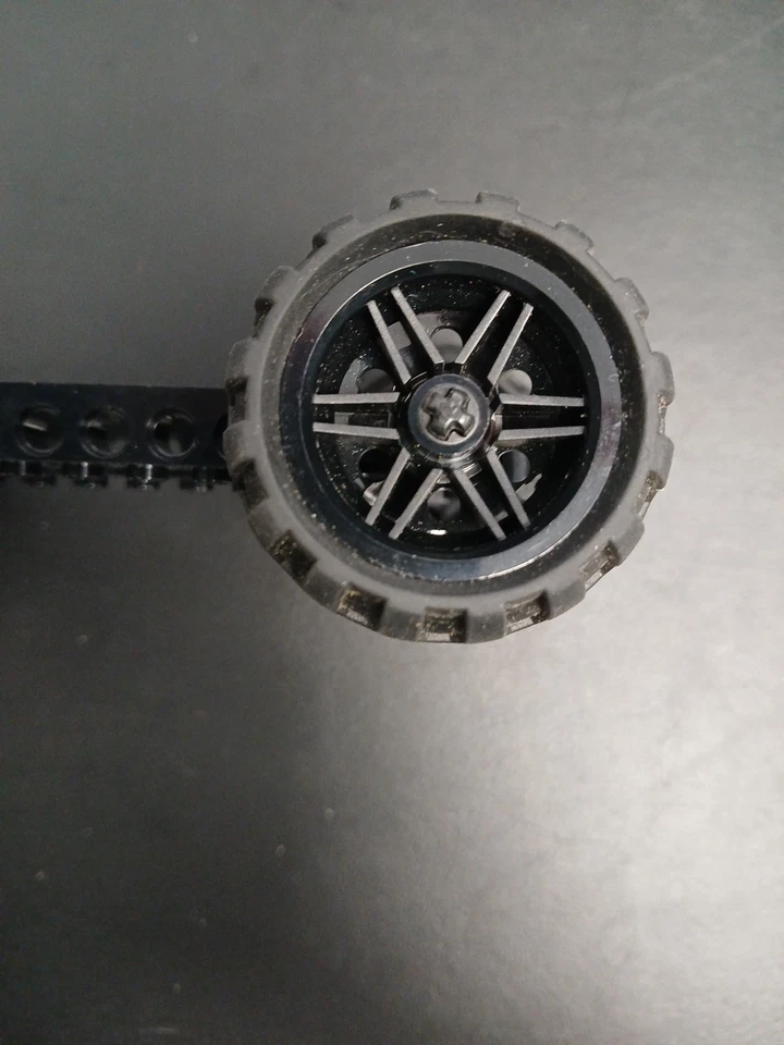 LEGO Coche Camión Vehículo Base con Ruedas Neumáticos Llantas 6157 - Nuevo Foto 3 de 3