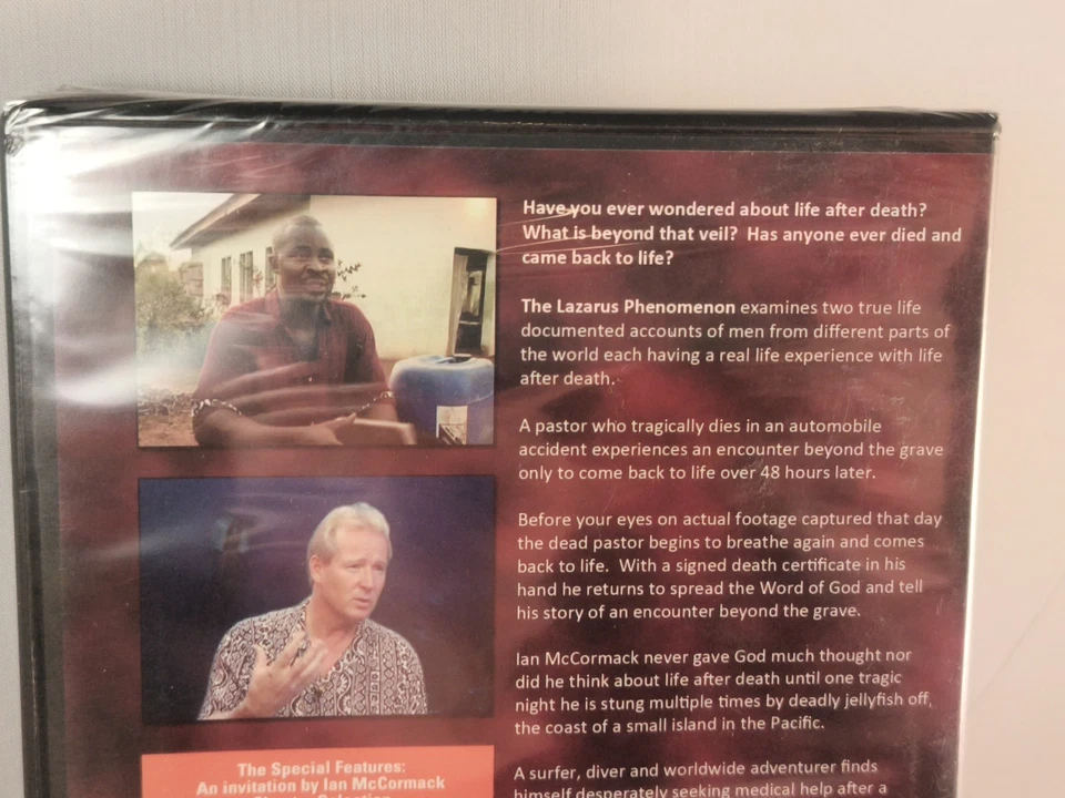 The Lazarus Phenomenon: A Glimpse of Eternity (DVD, 2010) NEW Sealed - Image 3 of 4