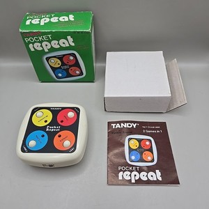 Pocket Repeat Radio Shack Tandy Travel Simon dit jouet de jeu