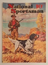 1940 National Sportsman Magazine Cliff Lake Musky Fishing Ringneck Pheasant