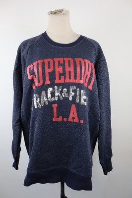 Superdry Frauen Sweatshirt Gr. M Frau Casual Vintage Sport Baumwolle Oversize