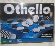 2010 Othello Board Game By Mattel Built In Storage Easy To Learn 7 up Sealed