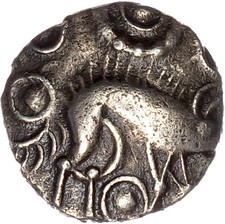 45BC-10BC CORIELTAUVI Silver Unit South Ferriby type S.396 ABC 1782 NEF