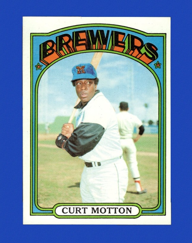 1972 Topps Set-Break #393 Curt Motton NM-MT OR BETTER *GMCARDS*