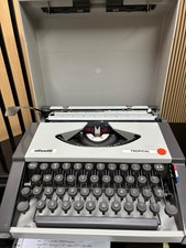 Vintage 1980's Olivetti Tropical Typewriter