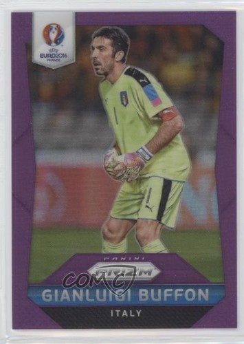Gianluigi Buffon [Purple Prizm] #87 2016 Panini Prizm UEFA card