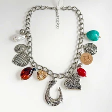 16" Anthropologie Boho Bib Statement Necklace Retro Women Party Vacation Jewelry