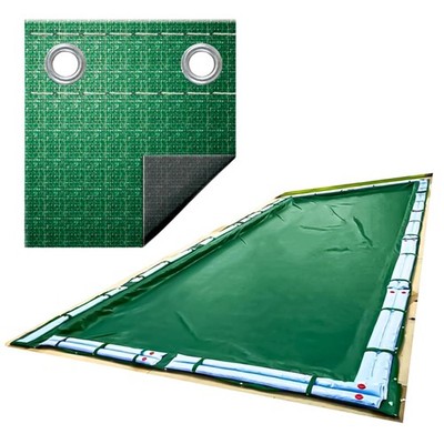 Swimline Hydrotools Supreme Guard Winter Pool Cover for 18x36 Ft Inground Pools