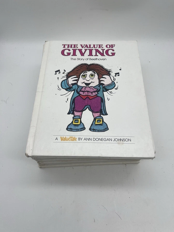 A ValueTale Lot Johnson, Spencer & Ann Vntg Hardcover Value Tales Biographies 18 - Image 4 of 4