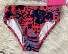Lilly Pulitzer Girls size 12 Swim Bottoms NWT Ruby Red Heron My Own