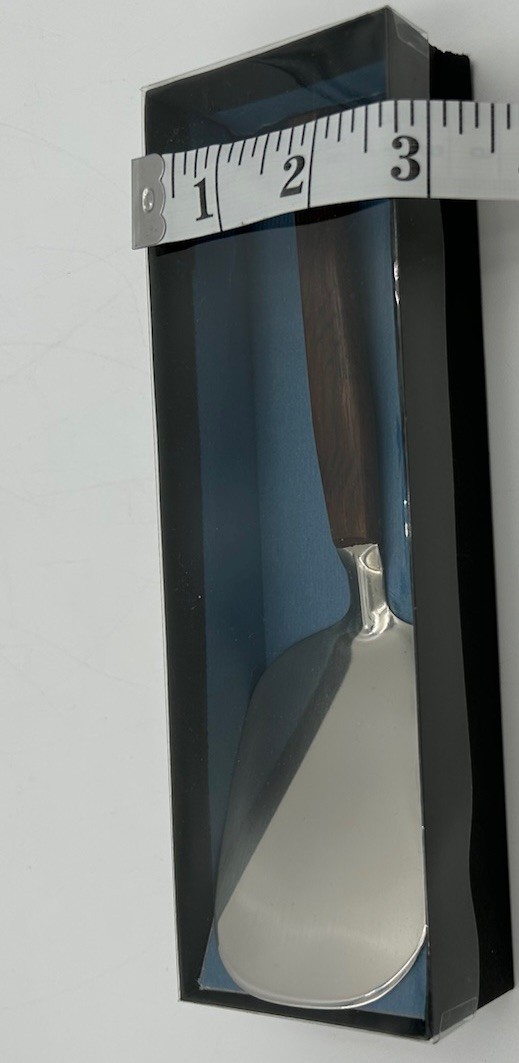 MCM Kalmar Design Server Set Stainless Rosewood Spatula Oval Rectangle Trays Box