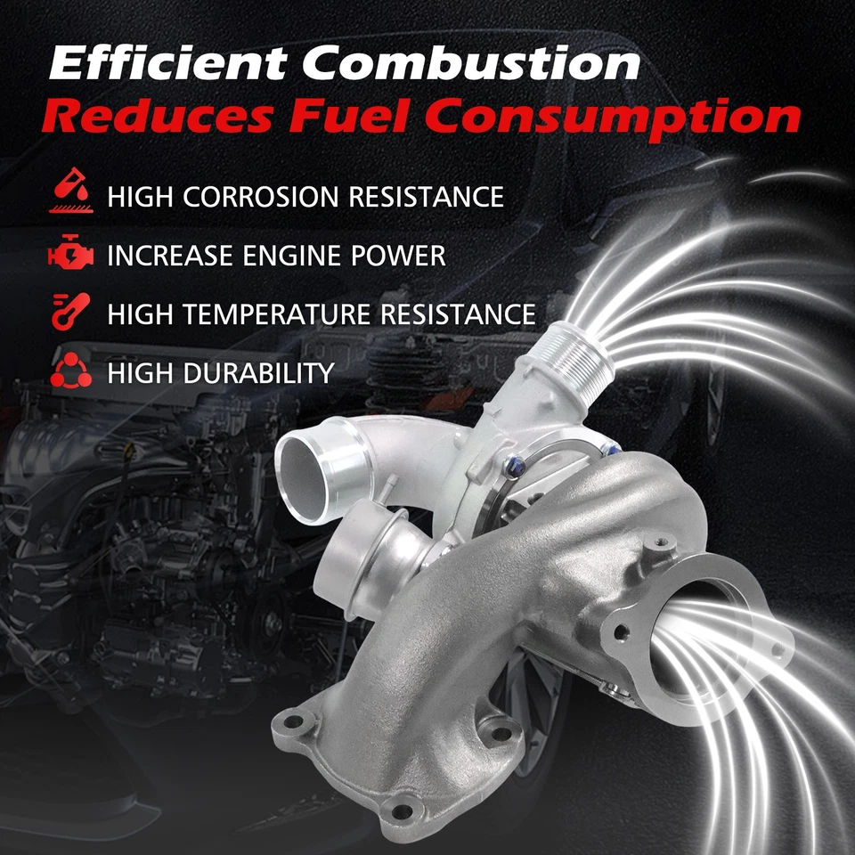 Turbo F2GE-9G438-BC For 2017-2020 Ford Escape Fusion Edge Lincoln MKC MKZ 2.0L Foto 4 de 4