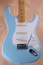 Fender Vintera 50s Modified Stratocaster Electric Guitar in Daphne Blue, Gig Bag