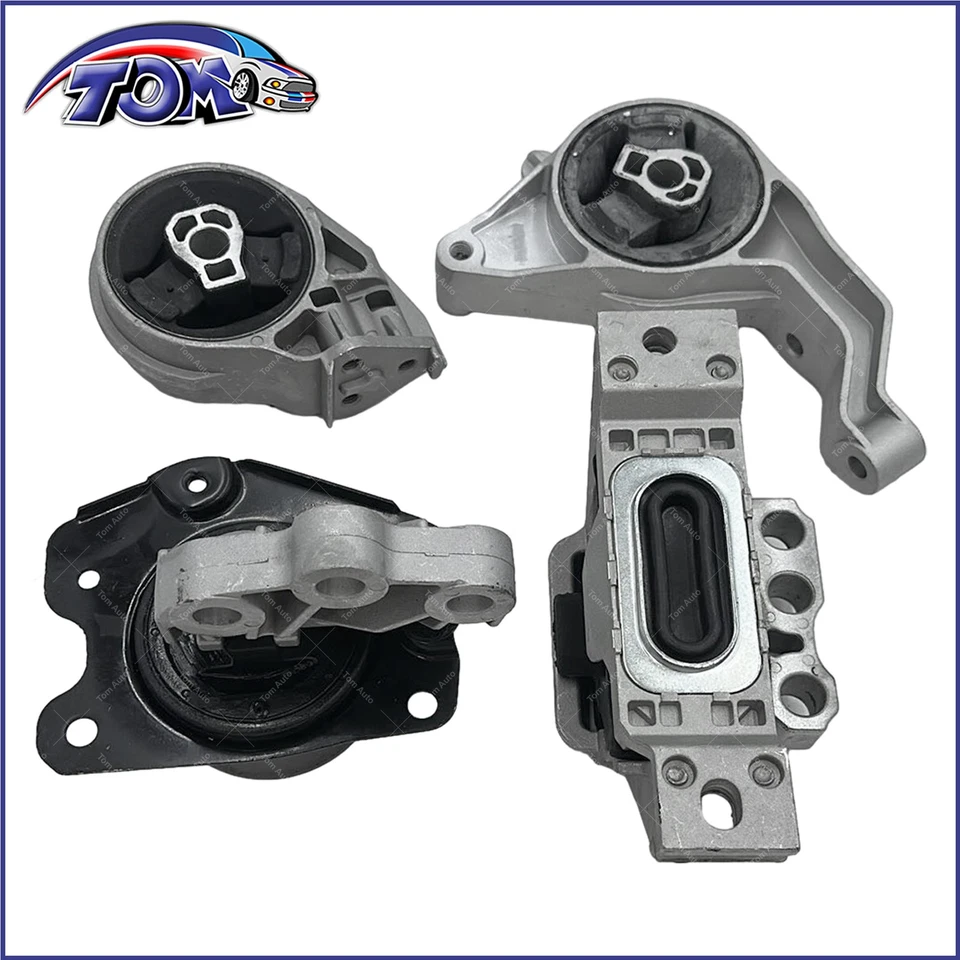 Montaje de motor y transmisión 4 piezas para Chevy Pontiac Saturn Cobalt HHR G5 Ion automático 05-11 Foto 3 de 3