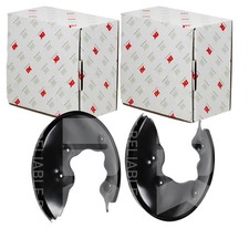 2X NK SPRITZBLECHE 300mm BREMSSCHEIBEN HINTEN PASSEND FÜR AUDI A4 A5 A6 A7 Q5