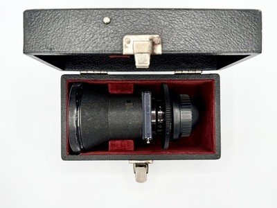 Kinoptik Tegea 1.8/9.8mm Lens & Pl Mount Adapter with Original Box and Hood.