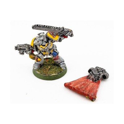 40k SM Space Wolves Metal Loose Mini Space Wolf Captain #7 NM