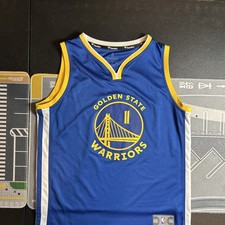 Golden State Warriors Klay Thompson 11 Basketball Jersey Youth Large Fanatics