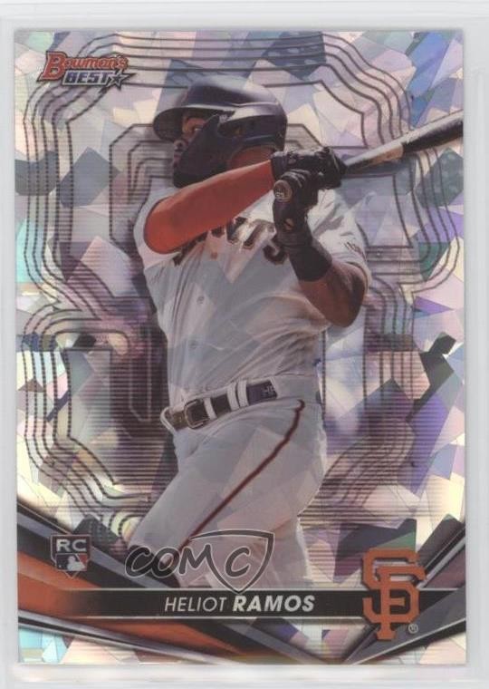 2022 Bowman's Best Atomic Refractor Heliot Ramos #62 0hw6
