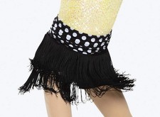 Dance Skirt Revolution RC19806 Small Child Black White Tap Jazz