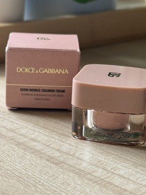 Dolce & Gabbana Glow Bounce Ceramide Cream | Travel Mini size | 0.15 fl oz 