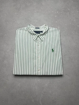 Chemise Ralph Lauren Sport - Femme Taille M - Blanc et Vert - Photo 1/4