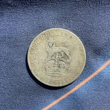 1922 King George V ONE SHILLING silver 0.500 Coin