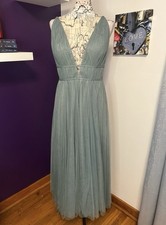 Jenny Yoo Collection Kaelyn Tulle Green Dress NWT, Size 16 (fits like 12/14)