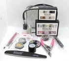 24 Color Acrylic Nail Powder Set | DIY Nail Art & 3D Design Powders | New