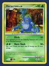 Heracross 28/130 Rare Diamond & Pearl Pokemon Lightly Played on eBay