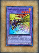 Yugioh Curse of Dragon, the Magical Knight Dragon DIFO-EN097 Super Rare 1st NM