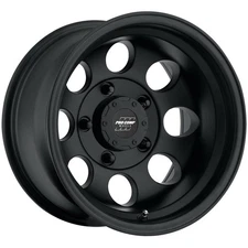 Pro Comp PA69 Vintage 16x8 6x5.5 Flat Black Wheel 16" -12mm Rim