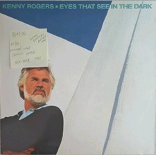 Kenny Rogers Eyes That See In The Dark Vinyl Record LP VG+/VG PL 84697 1983