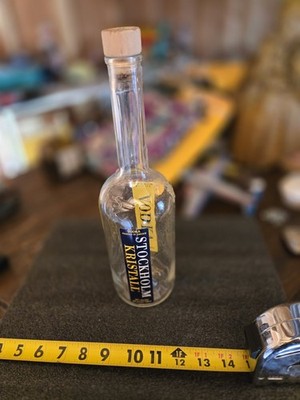 Stockholm Kristall Vodka Bottle - Vintage 750ml