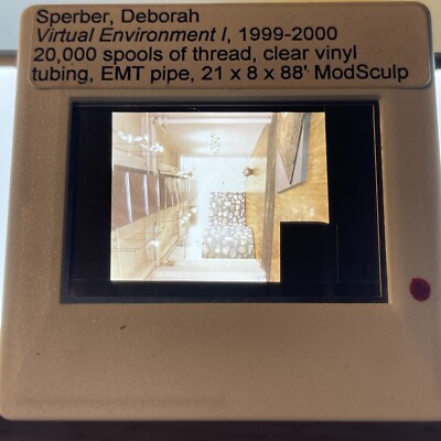 Deborah Sperber  Virtual Environment I  Installation Art 35mm Slide