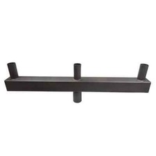 180  Double Bullhorn Arms Round Triple Horizontal Tenon Adapter Spoke Bracket