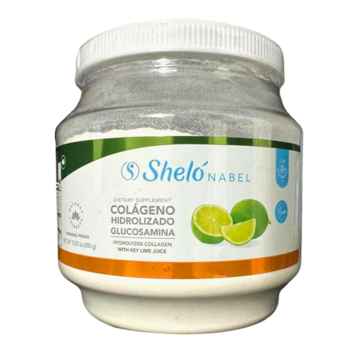 Hydrolyzed Collagen Lemon Flavor/Colageno Hidrolizado Sabor Limon 450g.