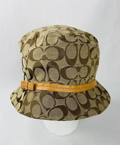 Coach Vintage Y2k Monogram Bucket Hat 