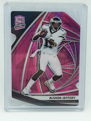 Alshon Jeffery 2019 Panini Spectra Football NEON PINK 06/20 Philadelphia Eagles