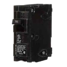 Q170 Siemens 70A 1 Pole Circuit Breaker