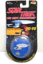 SEALED MOC 1993 STAR TREK NEXT GENERATIONS ENTERPRISE NCC-1701 YO-YO SPECTRA