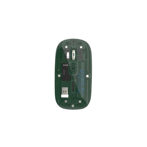 Transparent Mouse Dual Mode 2.4G Bluetooth Rechargeable Mouse Noiseless Cordless - Photo 14/21