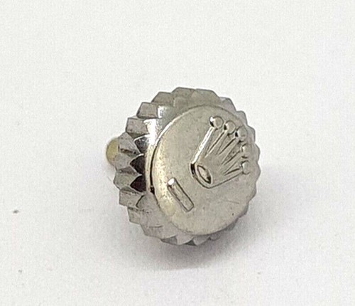 Original Rolex Krone 6 mm Stahl für GMT und Explorer B24-603-0-G1 gebraucht - Picture 2 of 3