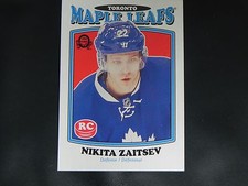 2016-17 O-Pee-Chee OPC RETRO ROOKIE #680 Nikita Zaitsev Toronto Maple Leafs