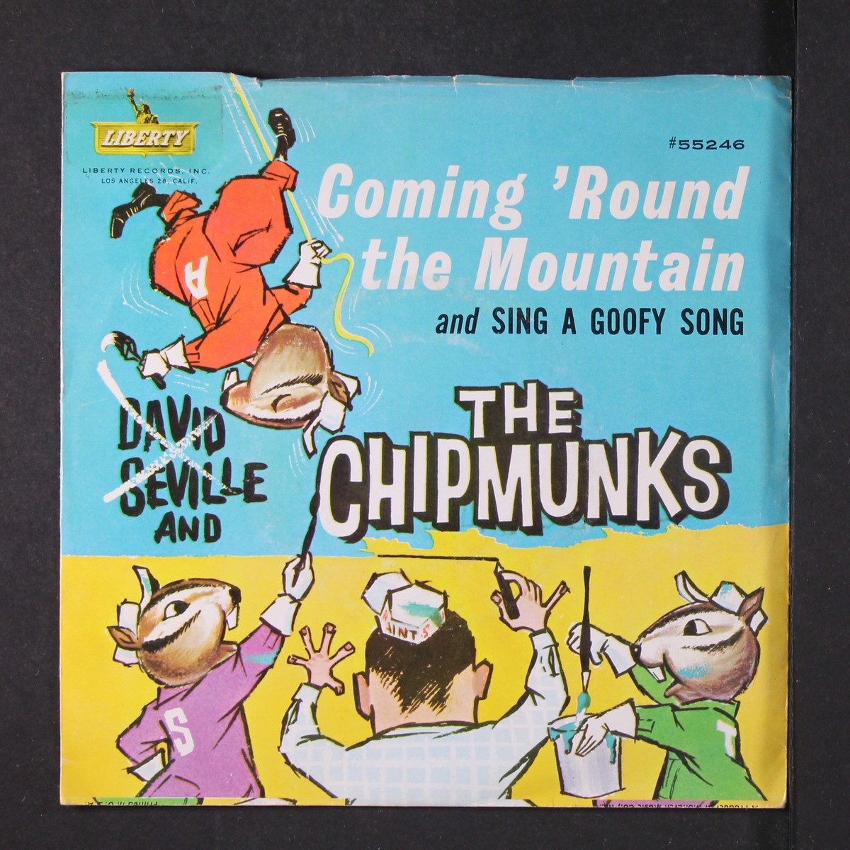 DAVID SEVILLE & CHIPMUNKS: coming 'round the mountain LIBERTY 7